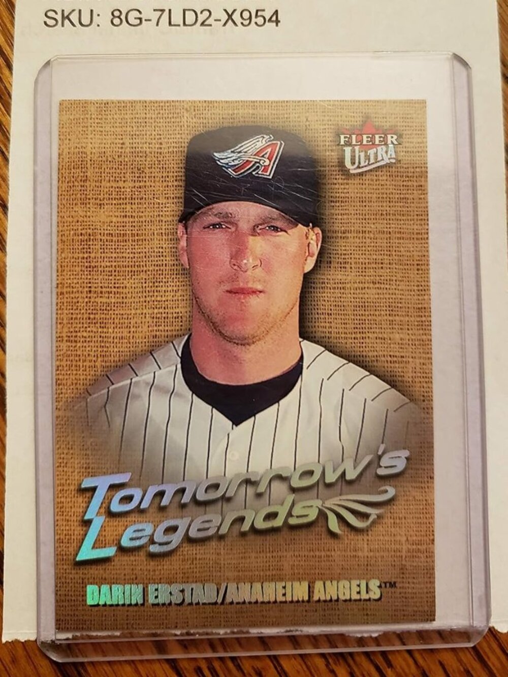 2000 Fleer Skybox International DARIN ERSTAD, Anaheim Angels